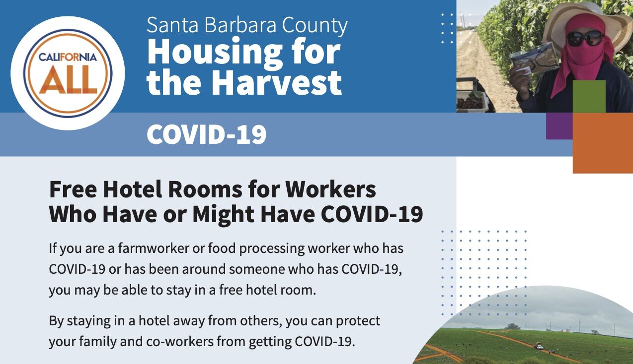 Housing for the Harvest: Free Hotel Room for Farm and Food Processing Workers