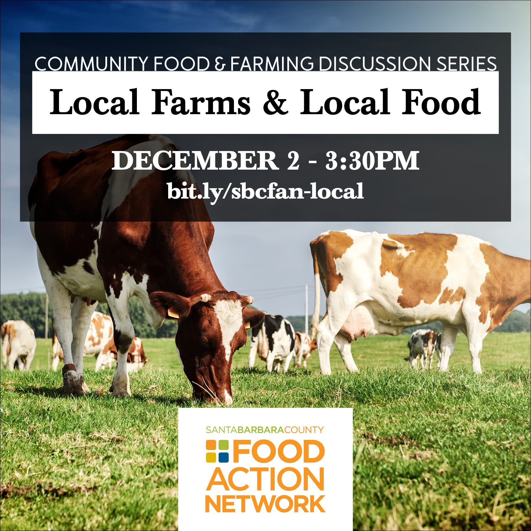Community Food & Farming Discussion Series: Local Farms & Local Food