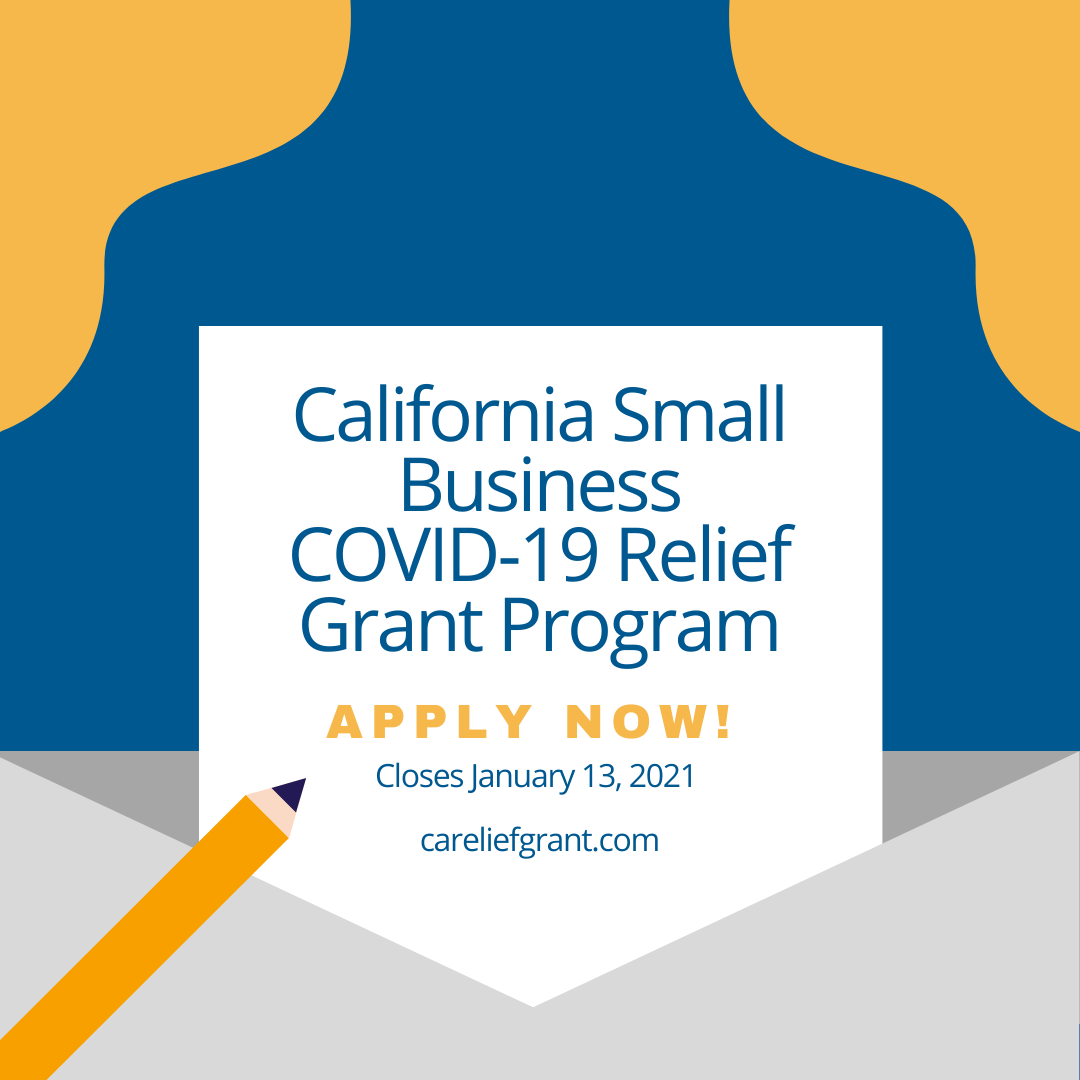 California Small Business COVID-19 Relief Grant Program